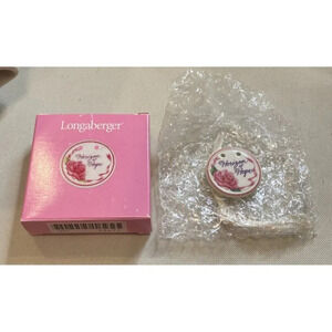 Longaberger Baskets Horizon Of Hope Tie On Accessory Ceramic NEW 33677‎